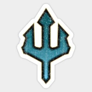 Poseidon Symbol (Variant) Sticker